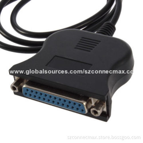 USB to DB25 Parallel Printer Cable, 12Mbps Full Speed